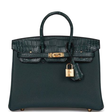 hermes birkin 25 vert cypress|Hermes vert criquet.